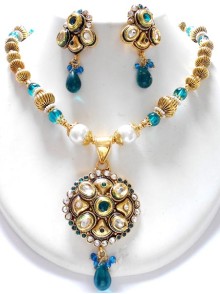 Polki Necklace Set